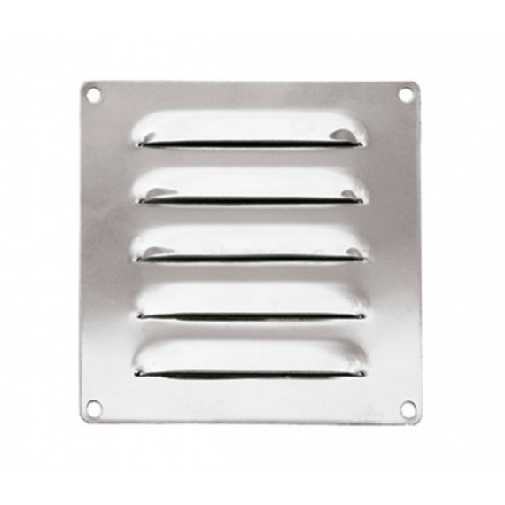 Rejilla de Ventilacion Acero Inoxidable 127X115