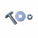 Tornillo Arandela y Tuerca Inoxidable Kit Pantalan