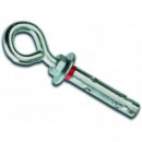 Cancamo Inoxidable con Plastico 10MM L50