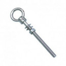 Cancamo Inoxidable con Tuerca y Arandela Metalica