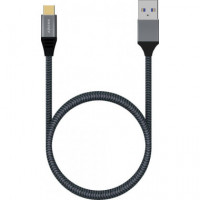 AISENS Cable USB a Usb-c 3.1 1M A107-0631 Gris - Guanxe Atlantic Marketplace