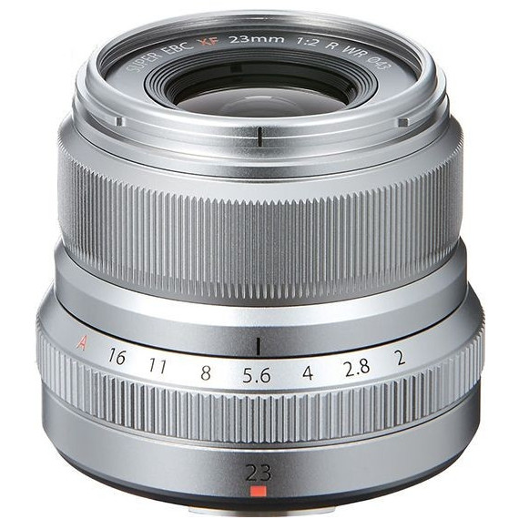 Objetivo FUJIFILM Xf 23MM F2 R Wr Plata