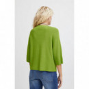 Jerséis y Sudaderas Top ICHI Boston Parrot Green