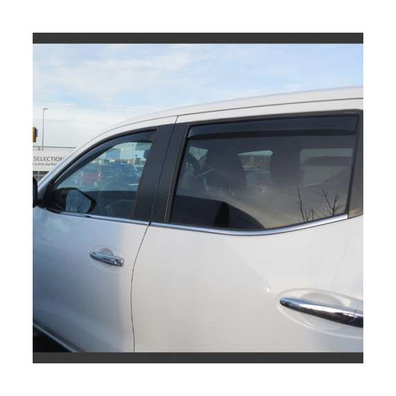 Nissan Navara D23 4PTA desde 2015/RENAULT Alaskan 4PTA desde 2017,CORTAVIENTOS Delanteros y Traseros  FARAD