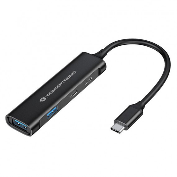 CONCEPTRONIC Hub Usb-c a 4 Puertos 2USB-C y 2USB-A  3.0