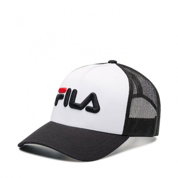 Gorra Blanca y Negra  FILA