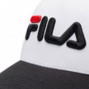 Gorra Blanca y Negra  FILA