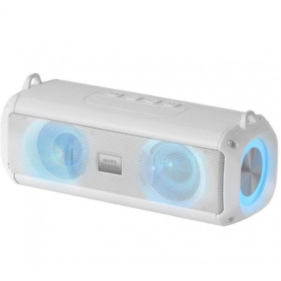 MARS GAMING Barra de Sonido con Bluettoth Msbxt USB Blanca 20W/2.0/RGB