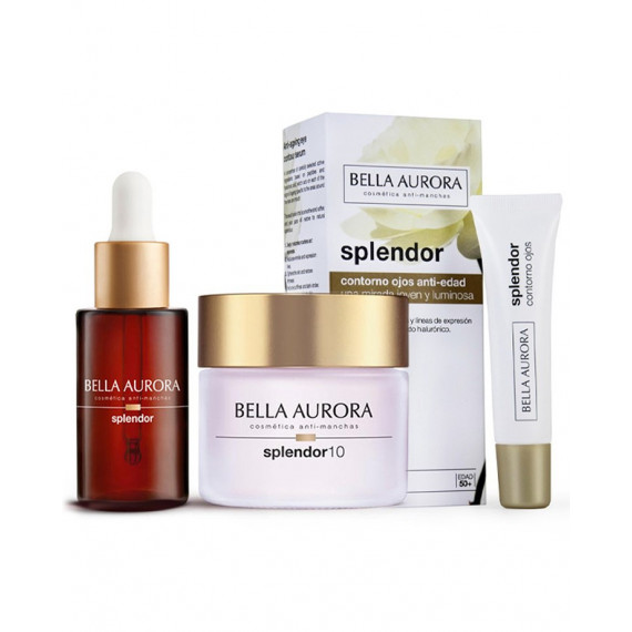 BELLA AURORA Pack Splendor DIA+50+SERUM+CONTORNO