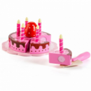 Tarta de Cumpleaños de Juguete de Madera Party Cake  MOLTO