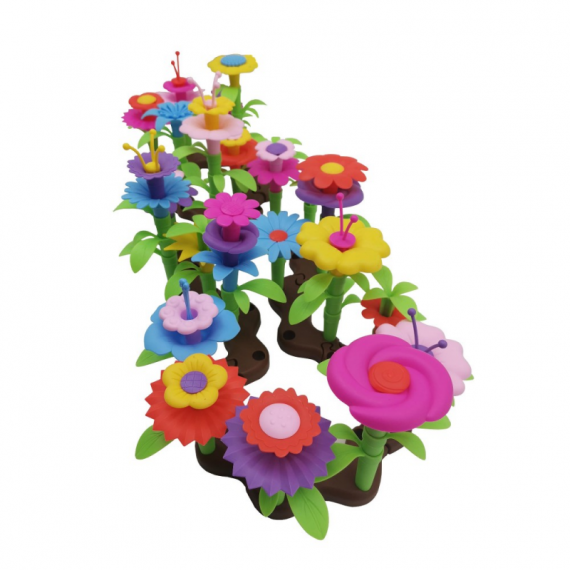 Juego - Jardín de Flores 104 Piezas  AMAYA - Guanxe Atlantic Marketplace