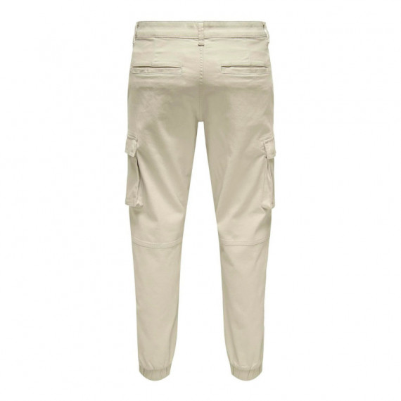 Pantalones ONLY&SONS Cargo Cam Silver Lining
