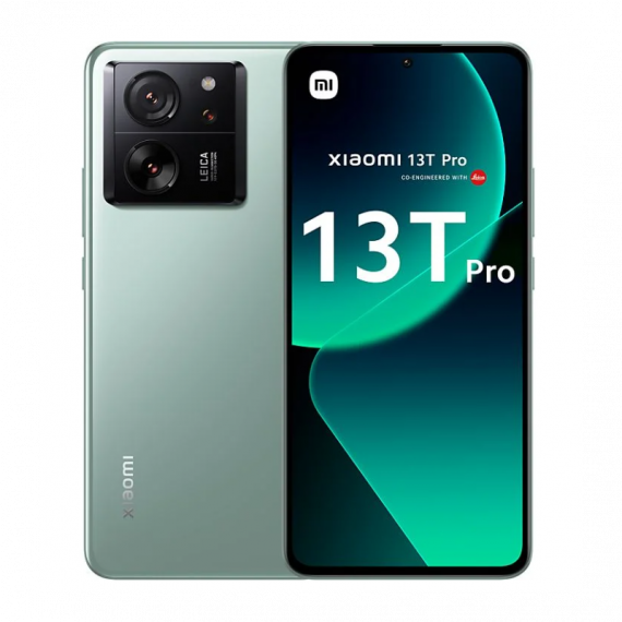 Teléfono Móvil XIAOMI 13T Pro 5G 12/256GB Verde
