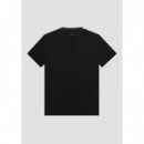 Camiseta de Algodón Slim Fit con Estampado de Tigre Difuminado de ANTONY MORATO