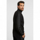 Mickey Full Zip Sweatshirt Jet Black A99  GUESS