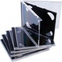 ARCHIVADOR CDS 2 UNID. PLASTICO RIGIDO DOBLE - Guanxe Atlantic Marketplace