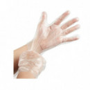 GUANTES DESECHABLES TRANSPARENTES (100 unid)