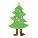 RECORD Perro Juguete Arbol de Navidad Crunchy 46 Cm
