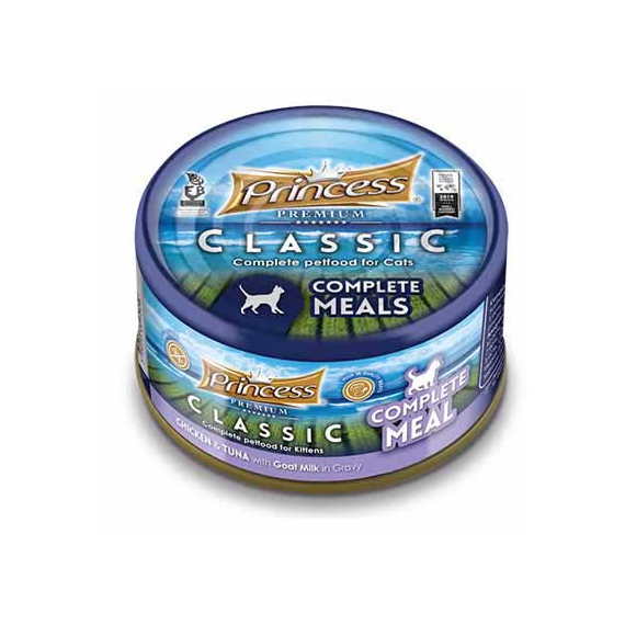 Princess Gato Kitten Complete Meal Pollo y Atun Lata 170 Gr  PRINCE/PRINCESS