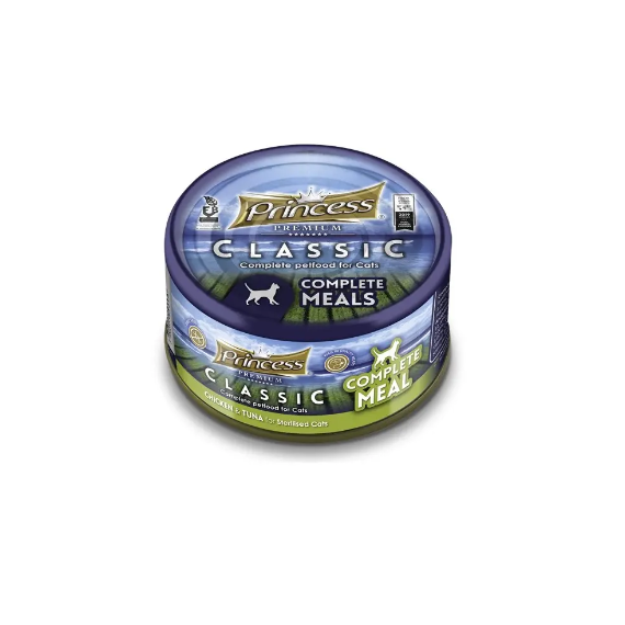 Princess Gato Adulto Complete Meal Sterilized Lata 170 Gr  PRINCE/PRINCESS