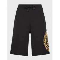 Pantalones Cortos 74MM380 R Tiger Round Gold  JUST CAVALLI