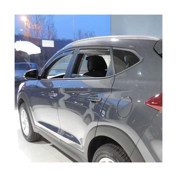 Hyundai Tucson 2004-2015,CORTAVIENTOS Delanteros y Traseros  FARAD