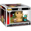 FUNKO Pop Jabba The Hutt y Salacious B Crumb Star Wars 40TH 611