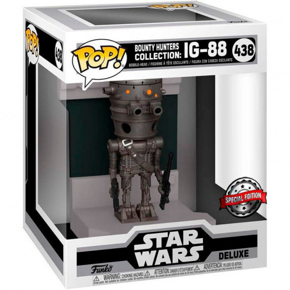 Funko POP Deluxe Star Wars Bounty Hunters IG-88 Exclusive
