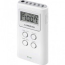 SANGEAN Radio Digital Am/fm DT-120 Blanco Funcion Sleep