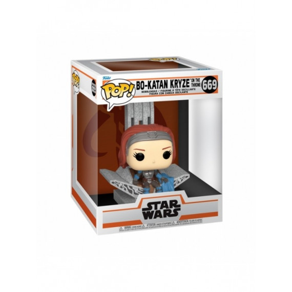 FUNKO Pop Bo Katan en el Trono  Mandalorian  Star Wars 669