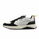 Sneaker HUGO Blanco Negro Logo