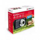 AGFAPHOTO Camara de Fotos Digital DC8200 Negro 21MP, Full HD con Tarjeta 16GB