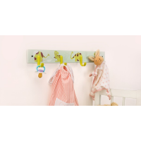 Colgador - Perchero Múltiple Elefante Azul  INOFIX