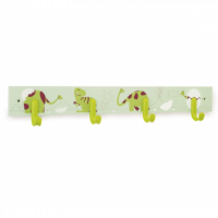 Colgador - Perchero Múltiple Dino Verde  INOFIX