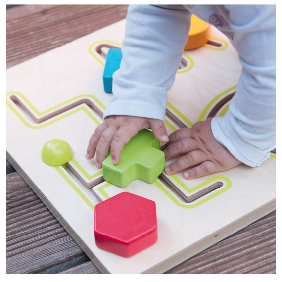Juego Didáctico de Deslizamiento de Formas  ANDREU TOYS - Guanxe Atlantic Marketplace