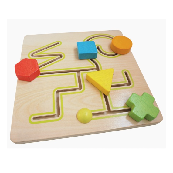 Juego Didáctico de Deslizamiento de Formas  ANDREU TOYS - Guanxe Atlantic Marketplace