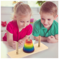 Juego Didáctico Torre de Hanoi  ANDREU TOYS