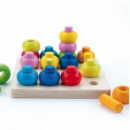 Juego Didáctico Apilamiento de Cuentas  ANDREU TOYS