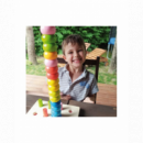 Juego Didáctico Apilamiento de Cuentas  ANDREU TOYS
