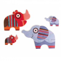 mi Primer Puzzle - Animales  MIDEER BY ANDREU TOYS