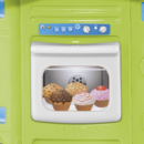 Cocinita de Juguete. mi Primera Cocina Verde  MOLTO