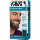 JUST FOR MEN Bigote y Barba Gel Colorante Moreno