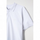 Polos Polo SALSA JEANS Básico Regular Fit White