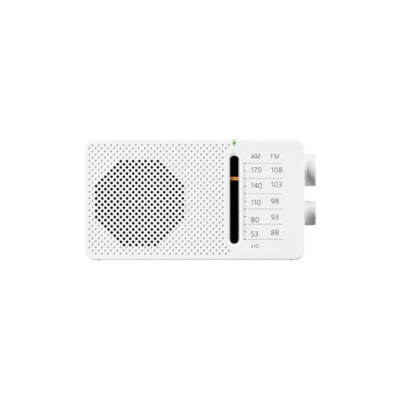 SANGEAN Radio Portatil Analogica Am/fm Pocket 110 SR-36 Blanca