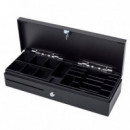 MUSTEK Cajon Portamoneda LB-170A Negro -apertura Vertical Conexión RJ12