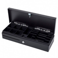 MUSTEK Cajon Portamoneda LB-170A Negro -apertura Vertical Conexión RJ12