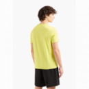 Camiseta ARMANI EXCHANGE Amarilla Logo Estampado