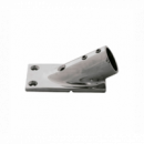 Tintero Candelero Inclinado 30 Grados Acero Inoxidable 7/8"