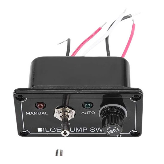 Panel Interruptor Fusible Bomba Achique 12V 50X90MM 8403026