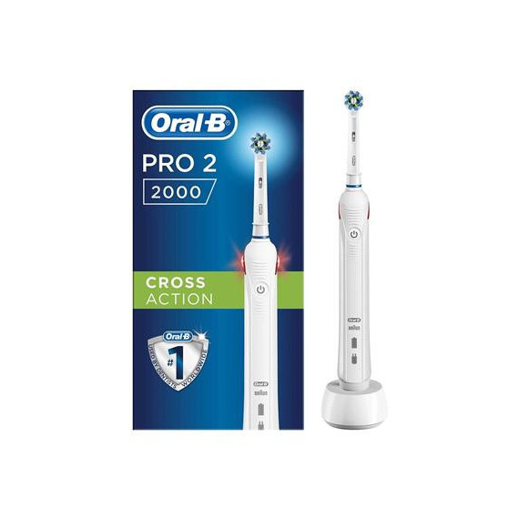 Oral B Cepillo Dientes Electrico Clean&protect Cross Action D501.513.2 Blanco  ORAL-B